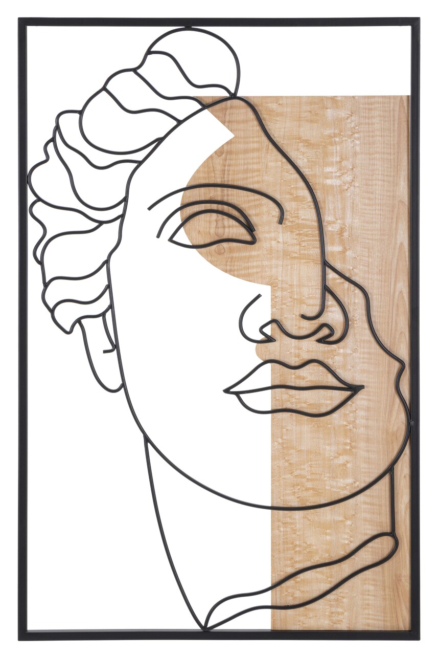 Decoratiune de perete David -A, Mauro Ferretti, 50x80 cm, MDF, multicolor - imagine 7